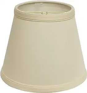 10" Ivory Empire Hardback Slanted No Slub Lampshade