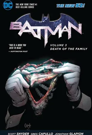 Batman Vol. 3: Death of the Family (The New 52) by  Scott Snyder - Paperback - from BookCorner COM LLC (SKU: 52YZZZ00P5DW_ns)