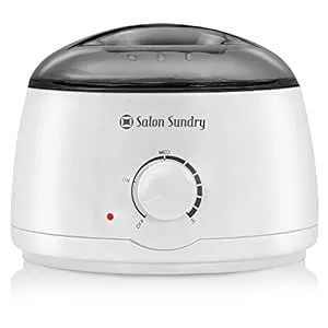 Salon Sundry Portable Electric Hot Wax Warmer Machine for Hair Removal - Purple Lid