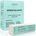 Onsen Professional Nail Buffer, Ultimate Shine Nail Buffing Block with 3 Way B