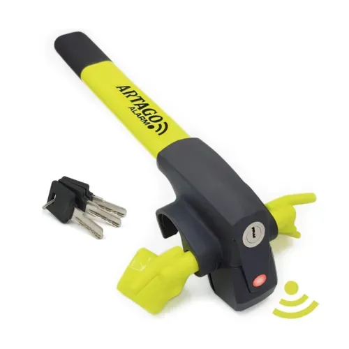 Artago 870 High-End Steering Wheel Lock Without or with Alarm 120dB, Hi-Tech ...