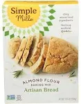 Simple Mills Almond Flour Artisan Bread Mix - 10.4 oz box