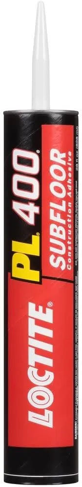 Loctite PL 400 Subfloor Heavy Duty Adhesive, 28 fl oz, Cartridge