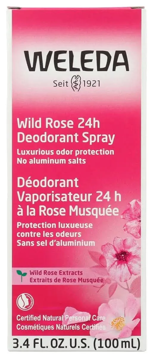 Weleda, Deodorant, Wild Rose 3.4FO