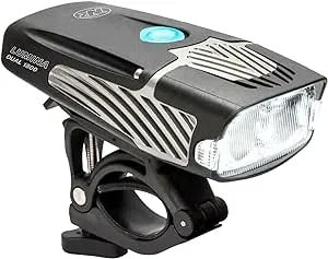 NiteRider Lumina Dual 1800 Rechargeable MTB Road Commuter Twin LED Bike Light Powerful Lumens Water Resistant Bicycle Headlight LED Front Light Easy to Install Cycling Safety