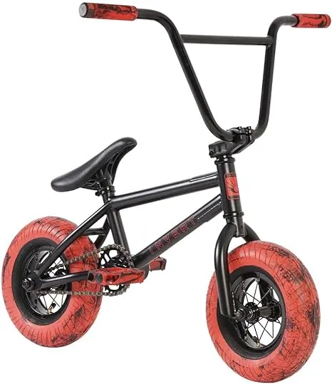 INVERT Supreme Mini BMX, Premium Quality, For All Riders Age 8 Years and Up, Lightweight , Perfect for Tricks, 10 inch BMX Wheels, Sealed Bearings, Micro Gearing, Top Load Stem, Includes Brakes