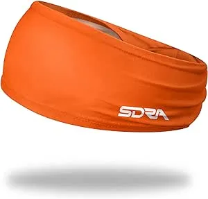 Suddora Orange Headband / Sweatband - Workout, Football, Yoga