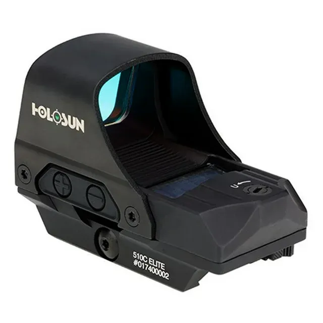 Holosun HE510C-GR 2 MOA and 65 MOA Circle Hunting Rifle Green Dot Optical Sight