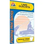 Table Rock Lake East Section Detailed Fishing Map, GPS Points, Waterproof #L155