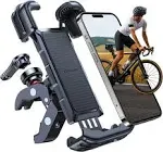 Newest Tank Bike Phone Mount - [Anti-Theft & Secure Lock] 360° Anti-Shake Bike Phone Holder Metal Motorcycle Phone Mount Handlebar Cell Phone Holder for Bike Bicycle for iPhone & Android