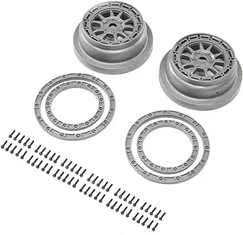 Losi LOS43029 Beadlock Wheel and Ring Set 2 SBR 2.0