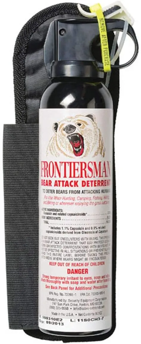 Frontiersman Bear Spray with Holster/9.17 oz.