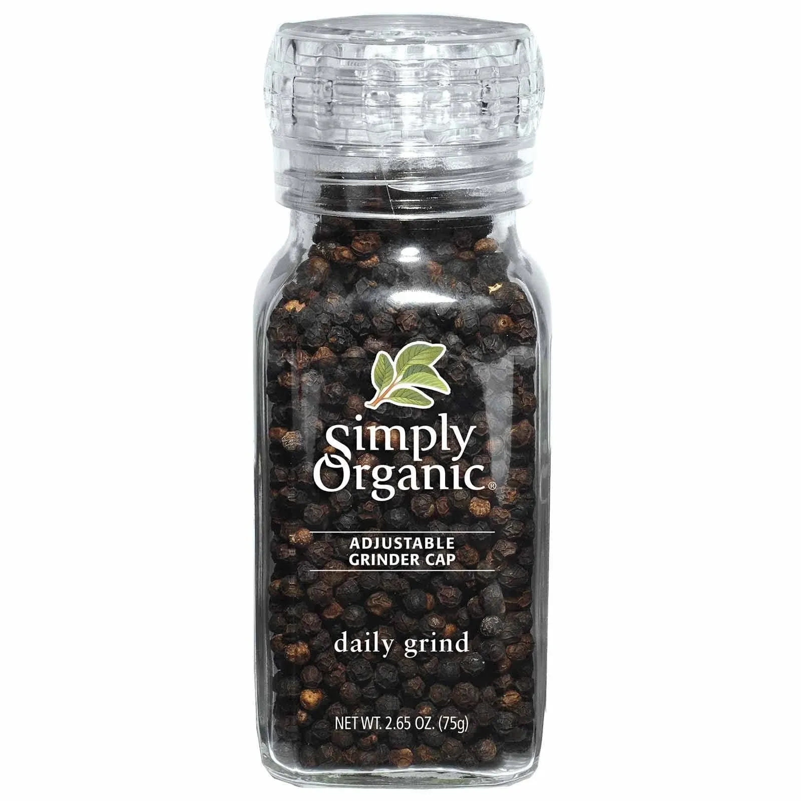 Simply Organic Daily Grind, Certified Organic | 2.65 oz | Piper nigrum L.