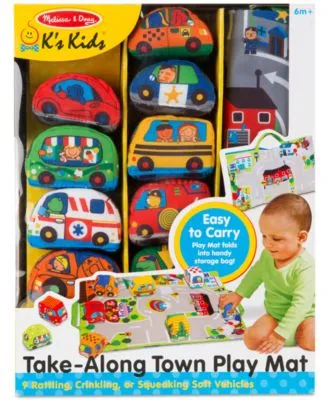 Melissa & Doug Take-Along Play Mat (Town)