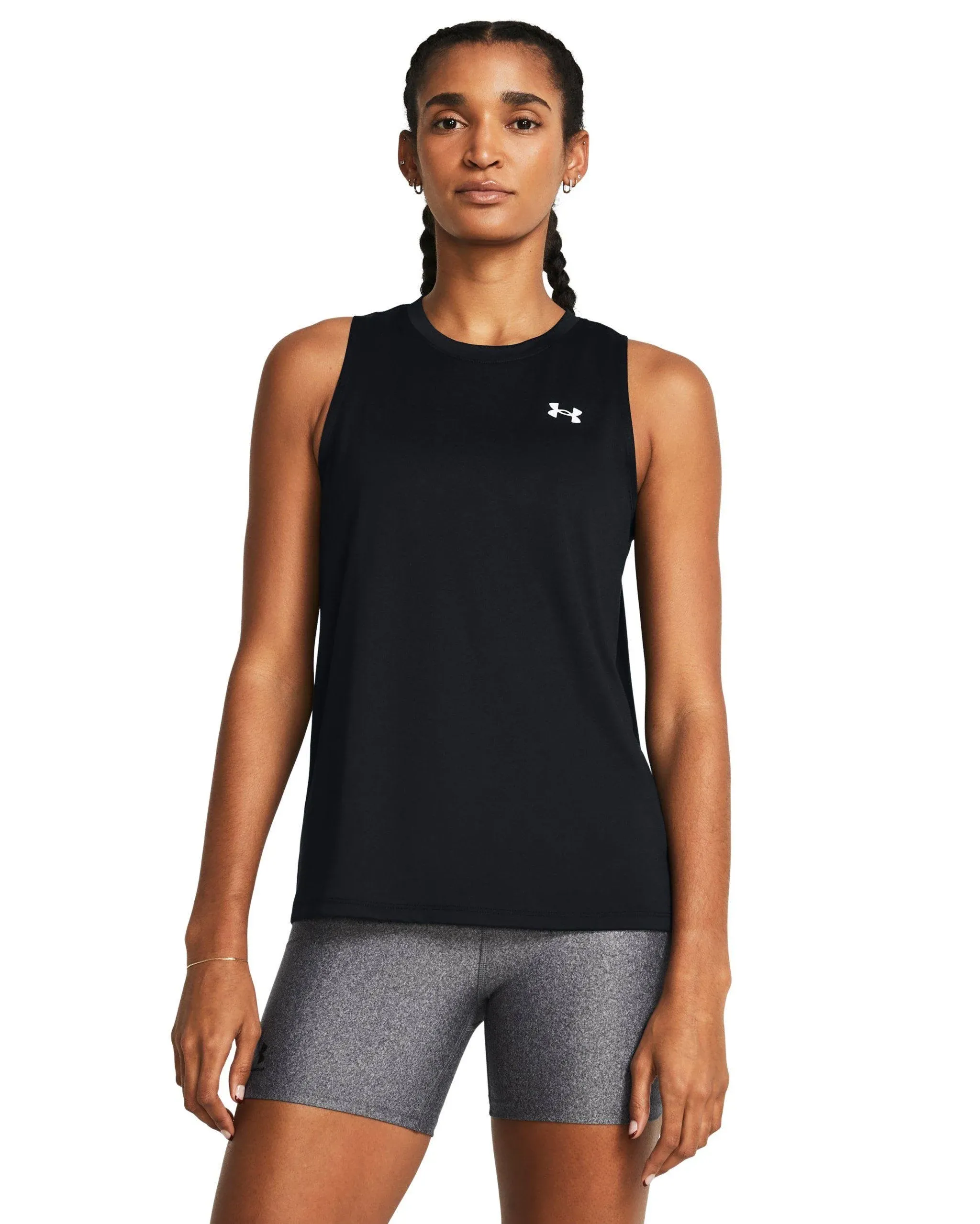 Under Armour Women's UA Tech Crewneck Tank Top - Black - S