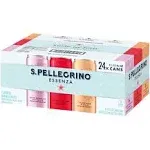 San Pellegrino Sparkling Fruit Beverages Variety Pack - 11.15 fl oz Cans - in Sanisco Box (24 Pack)