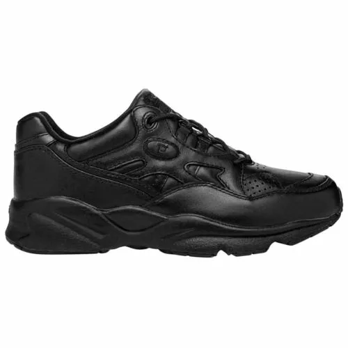 Propet Stability Walker Walking  Womens Black Sneakers Athletic Shoes W2034-BLK