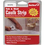 Red Devil 0150 Medium White Tub & Wall Caulk Strip 7/8-Inch by 11-Foot