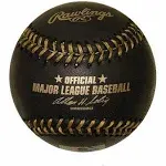 Rawlings MLB Black Baseball