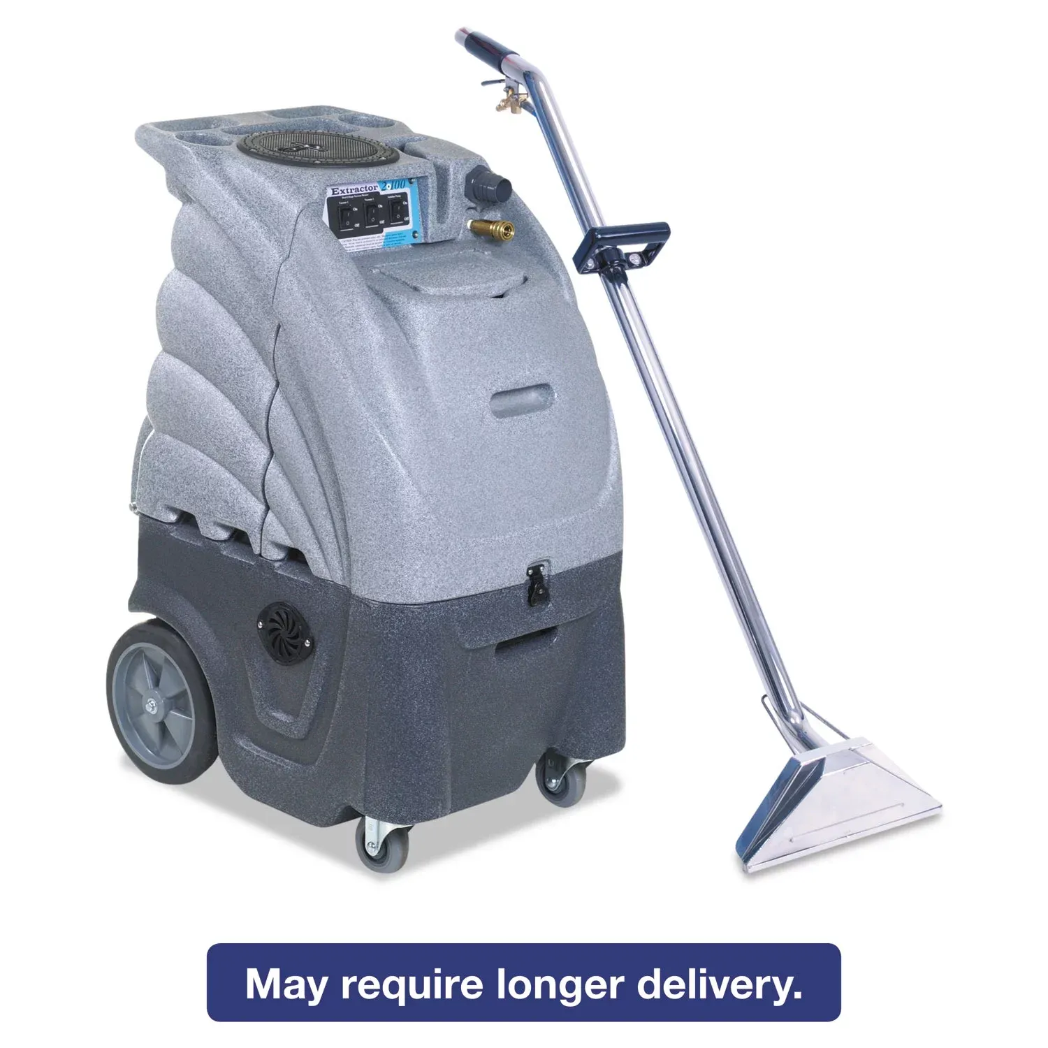 MercuryFloor Machines PRO-12 12-Gallon Carpet Extractor w/ Dual Vacuum Motors 12gal Tank PRO121002