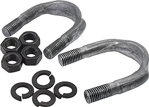 Universal Joint U-Bolt - Nuts / Washers Included - Steel - Natural - 1310 Series Yoke - Kit