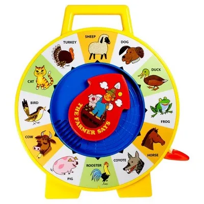 Fisher Price Classic Farmer Says See 'n Say - Great Pre-School Gift for Girls and Boys ,1 - 5 years