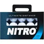 Nitro Golf Ultimate Distance Golf Balls White 45 Pack New in Box