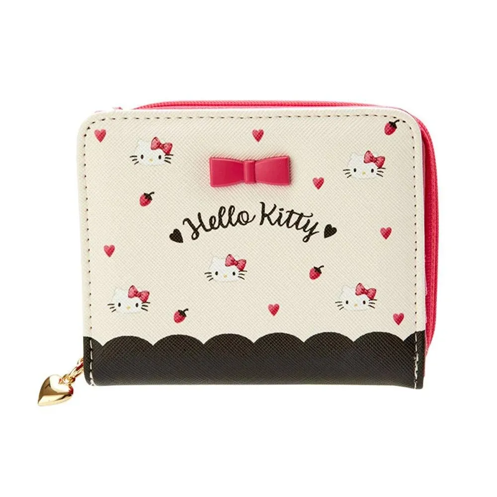 Sanrio Hello Kitty Kids Wallet Heart Multi-color Material Faux leather