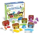 Learning Resources Sorting Pirate Treasure Chest Replacement GREEN # 3