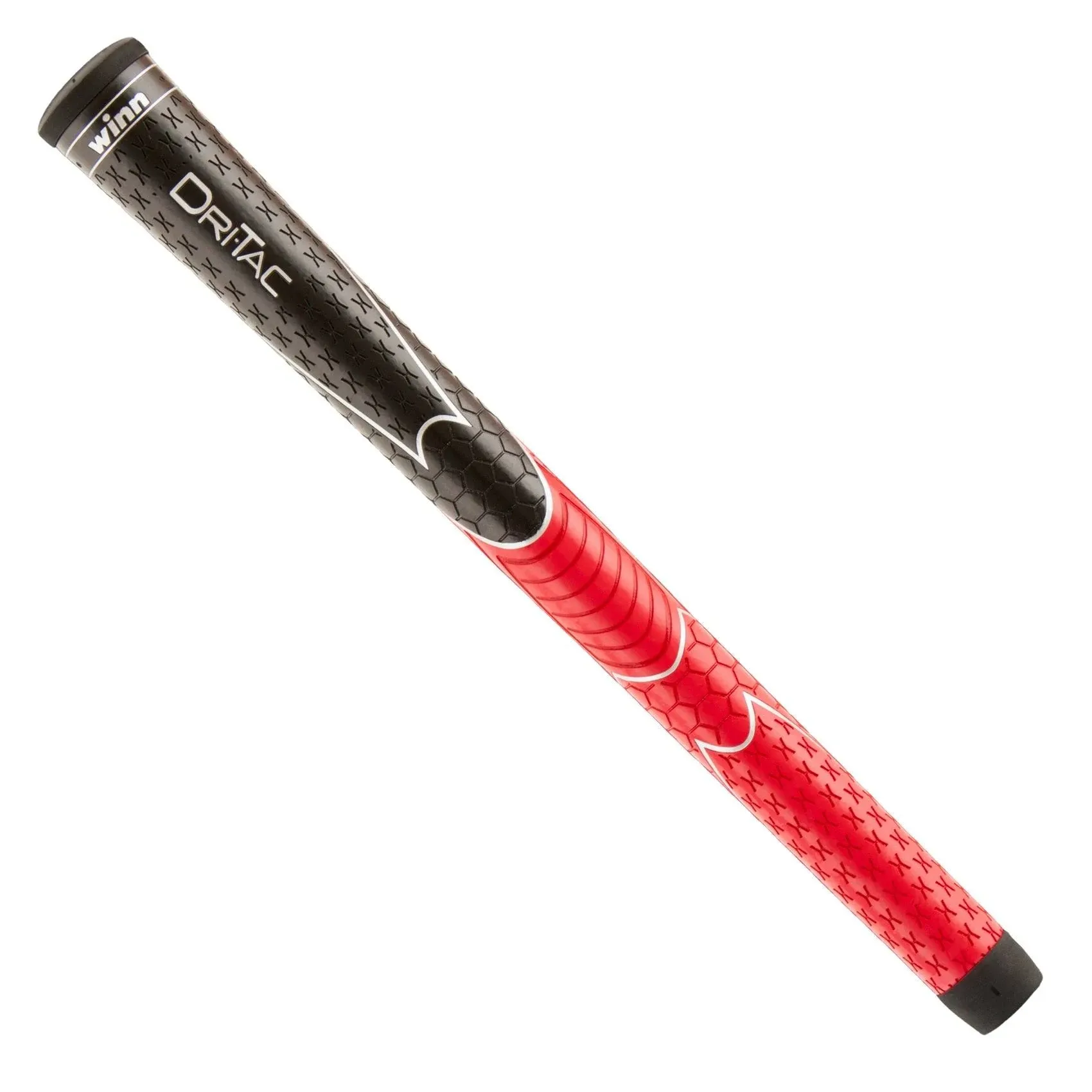 Winn Dri-Tac Standard Black/Red Golf Grip