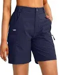 Viodia Women's 7" Hiking Cargo Shorts with Pockets Quick Dry Lightweight Shorts for Women Golf Casual Summer Shorts