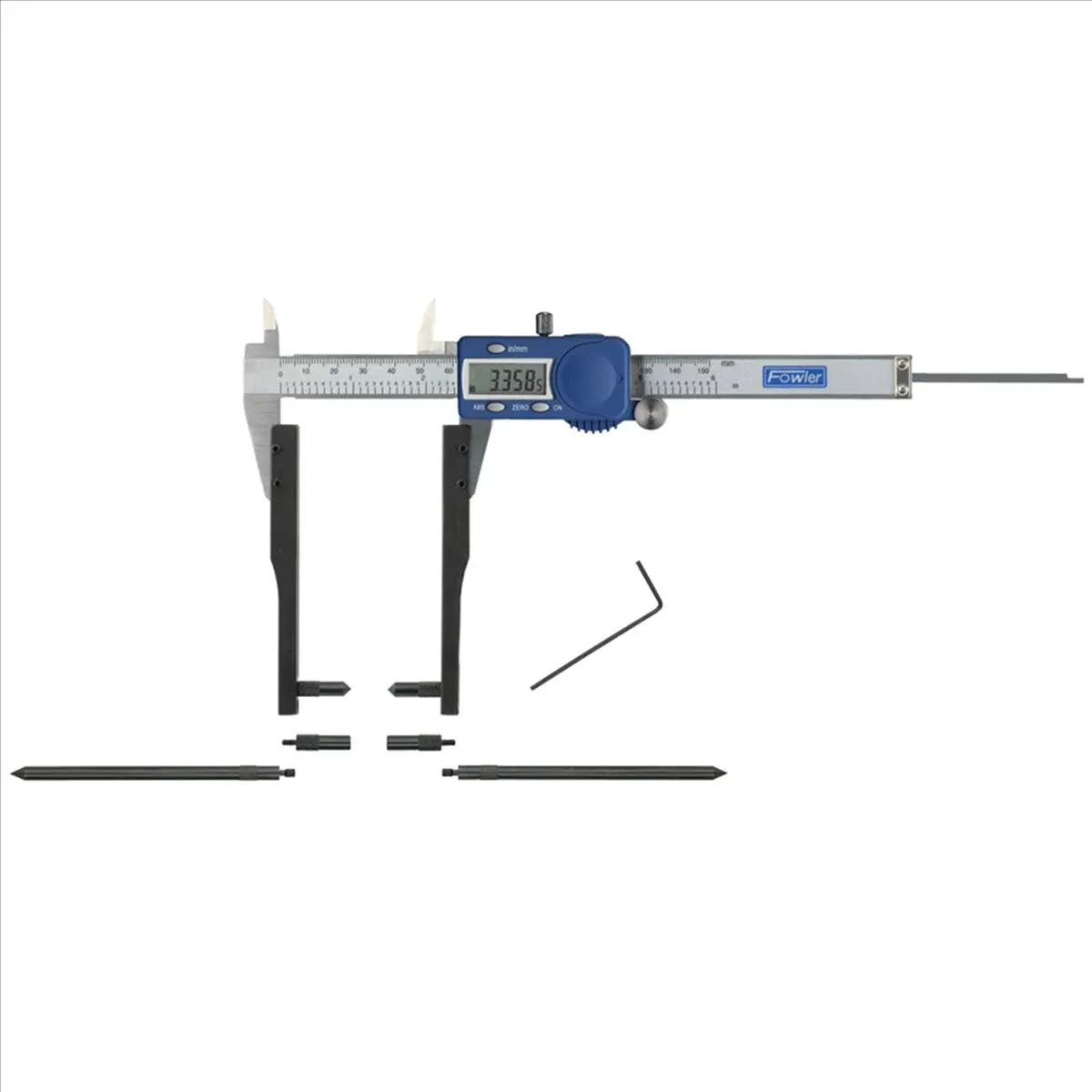 Fowler Xtra Value Cal Drum and Rotor Measuring Kit with Caliper