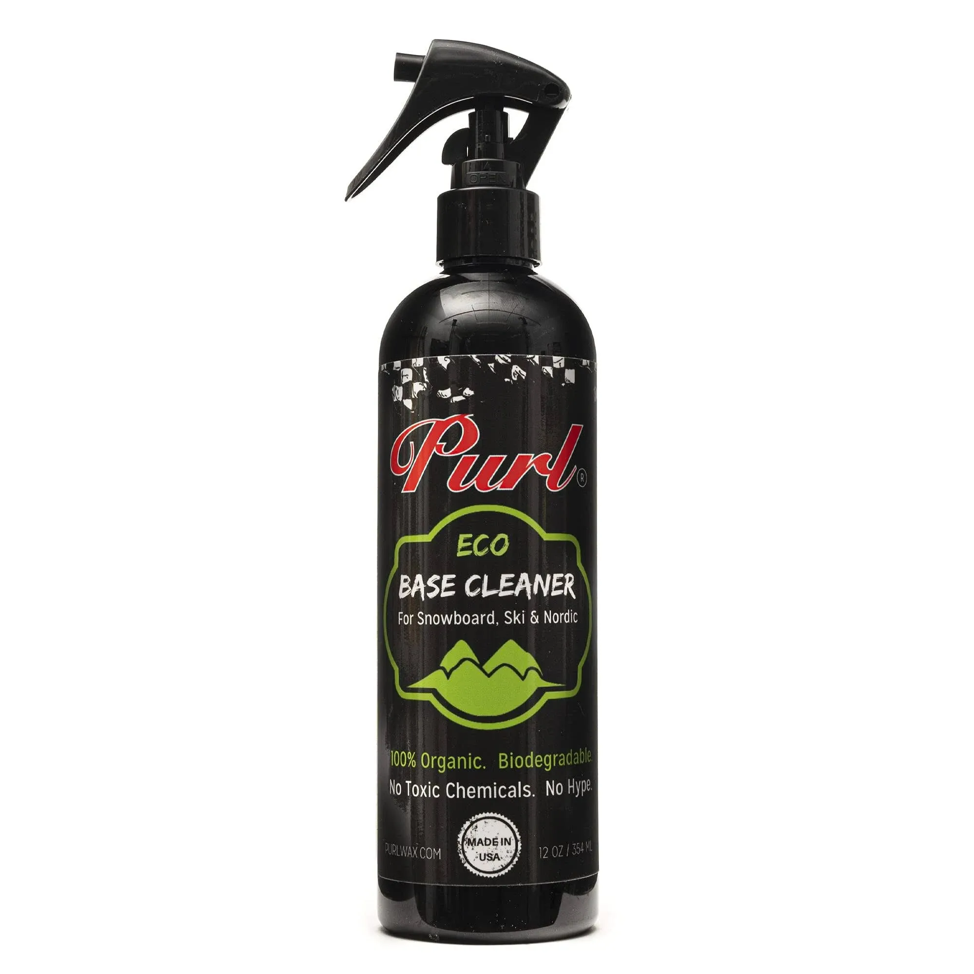 Eco Ski & Snowboard Base Cleaner, 12 oz Spray