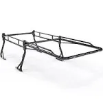 AA-Racks Model X39 Truck Bed Ladder Rack Side Bar with Long Cab EXT (X39-LC-Black)