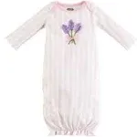 Mud Pie Lavender Crochet Gown