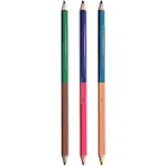 Ooly 2 of a Kind Colored Pencils - 12 Piece Set (24 Colors)