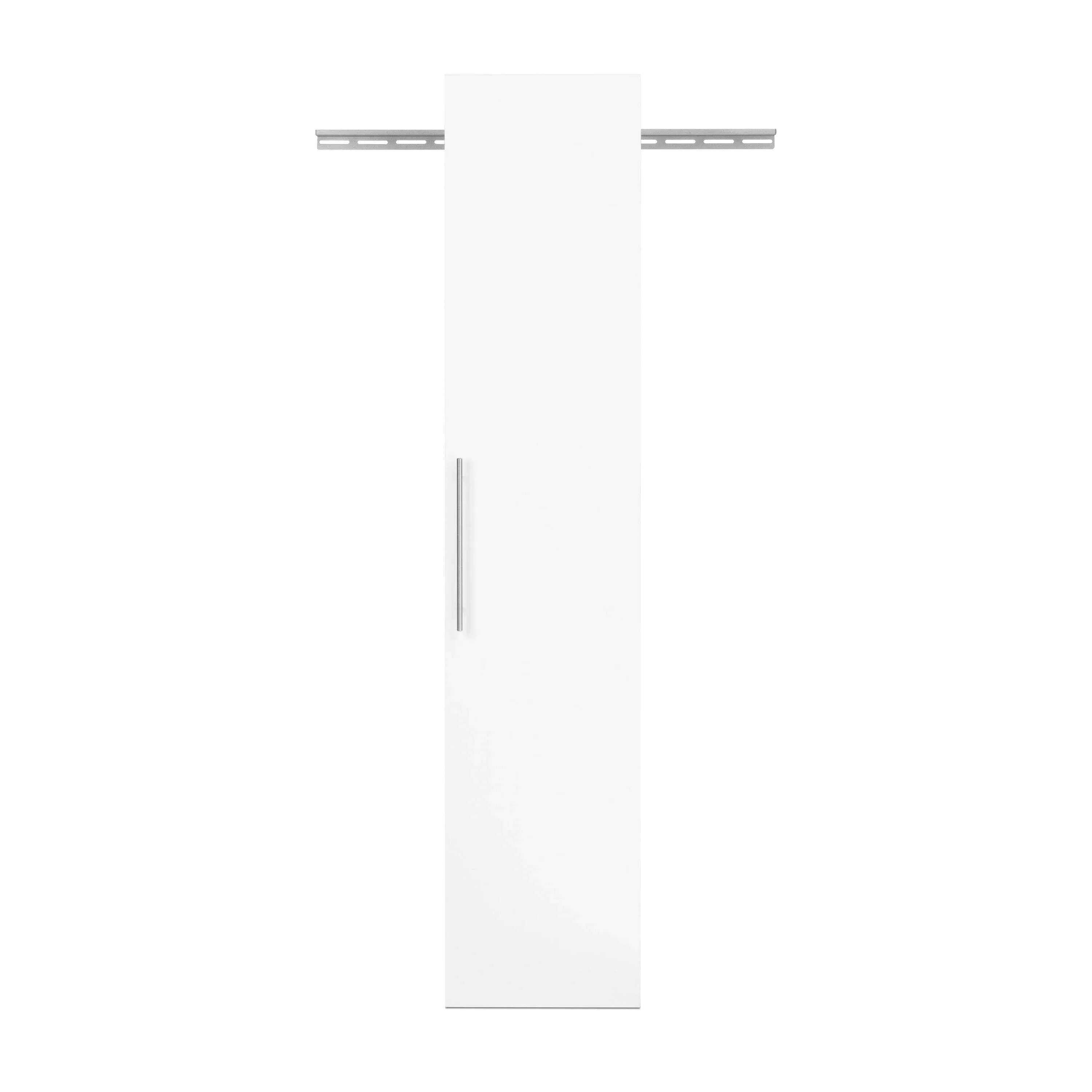 Prepac HangUps 15 inch Narrow Storage Cabinet, White