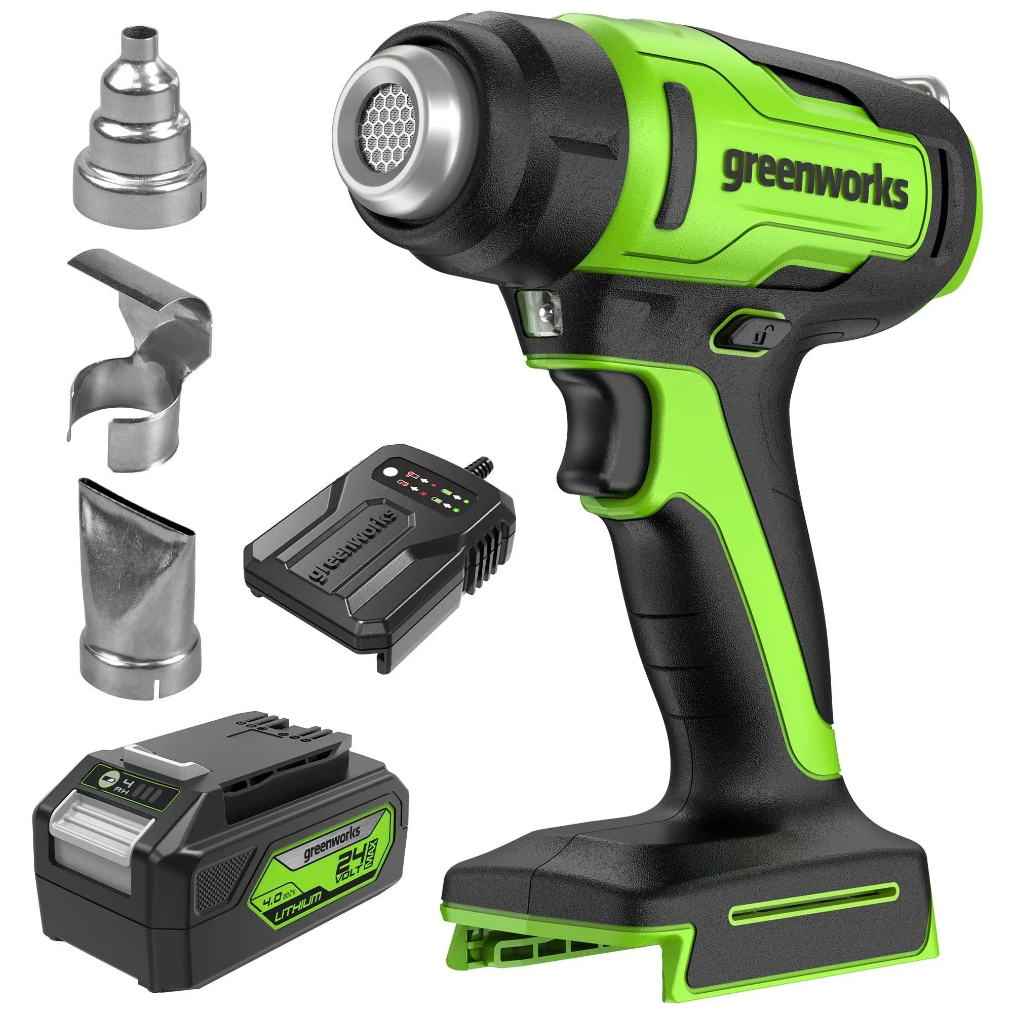 Greenworks 24V Cordless Heat Gun Kit