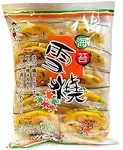 Want Want Big Shelly Shenbei Snowy Crispy Rice Cracker Biscuits - Seaweed 5.6 oz. Pack of 5