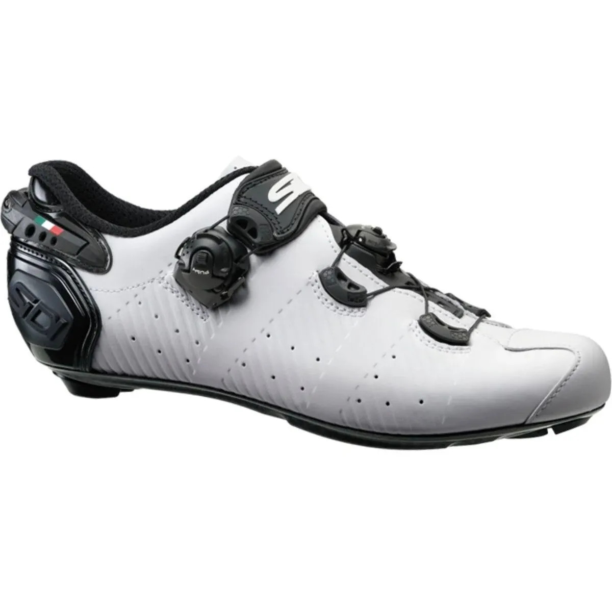 Sidi Wire 2S Road Cycling Shoe - White/Black - 45