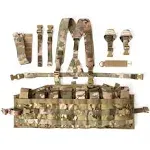 MT Military Chest Rig MOLLE II (TAP) Vest with Straps Multicam/OCP