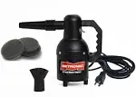 METROVAC Sidekick SK-1 Motorcycle Dryer | Metro Vac Air Force Blaster Sidekick | Includes 12 Foot Cord and Black Textured Matte Finish | 3 Extra Filters | Made in The USA