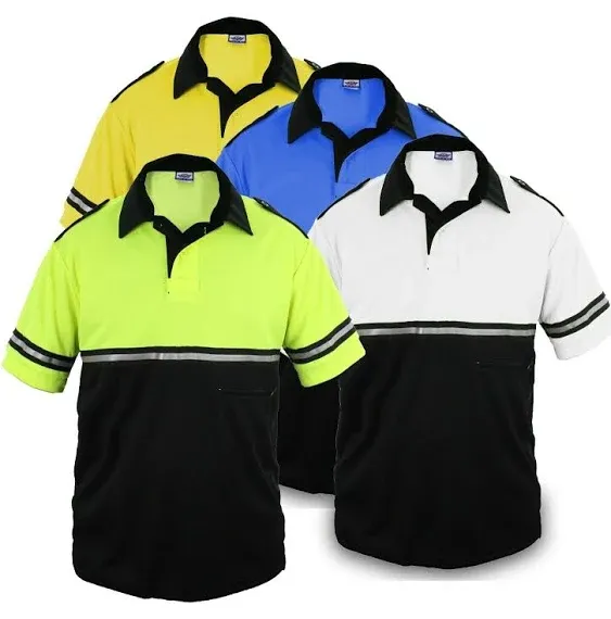 First Class Two Tone Bike Patrol Shirt with Zipper Pocket