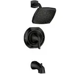 Moen Lindor 1-Handle Matte Black Tub and Shower Faucet