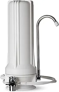 iSpring CT10 Countertop Multi Filtration Drinking Water Filter Dispenser - White