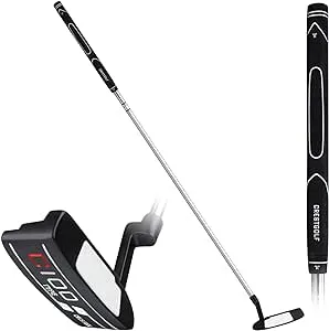 CRESTGOLF Golf Putter for Men Golf Blade Putter Insert Right Handed Golf Club 35