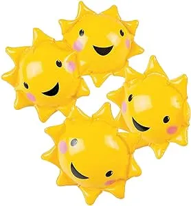 Mini You Are My Sunshine Beach Balls - Toys - 12 Pieces