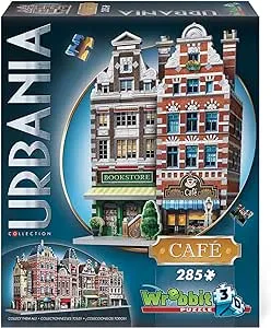 Wrebbit Urbania Collection Cafe 3D Puzzle