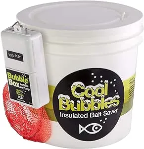 Marine Metal Cool Bubbles Insulated Bucket with B-11 Pump, 8 qt