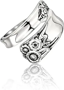 Flower Spoon Ring